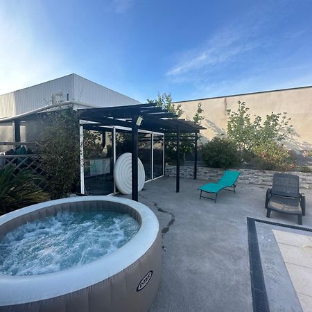 Superbe Appartement Avec Piscine Et Spa Privatif Villeneuve-lès-Béziers المظهر الخارجي الصورة