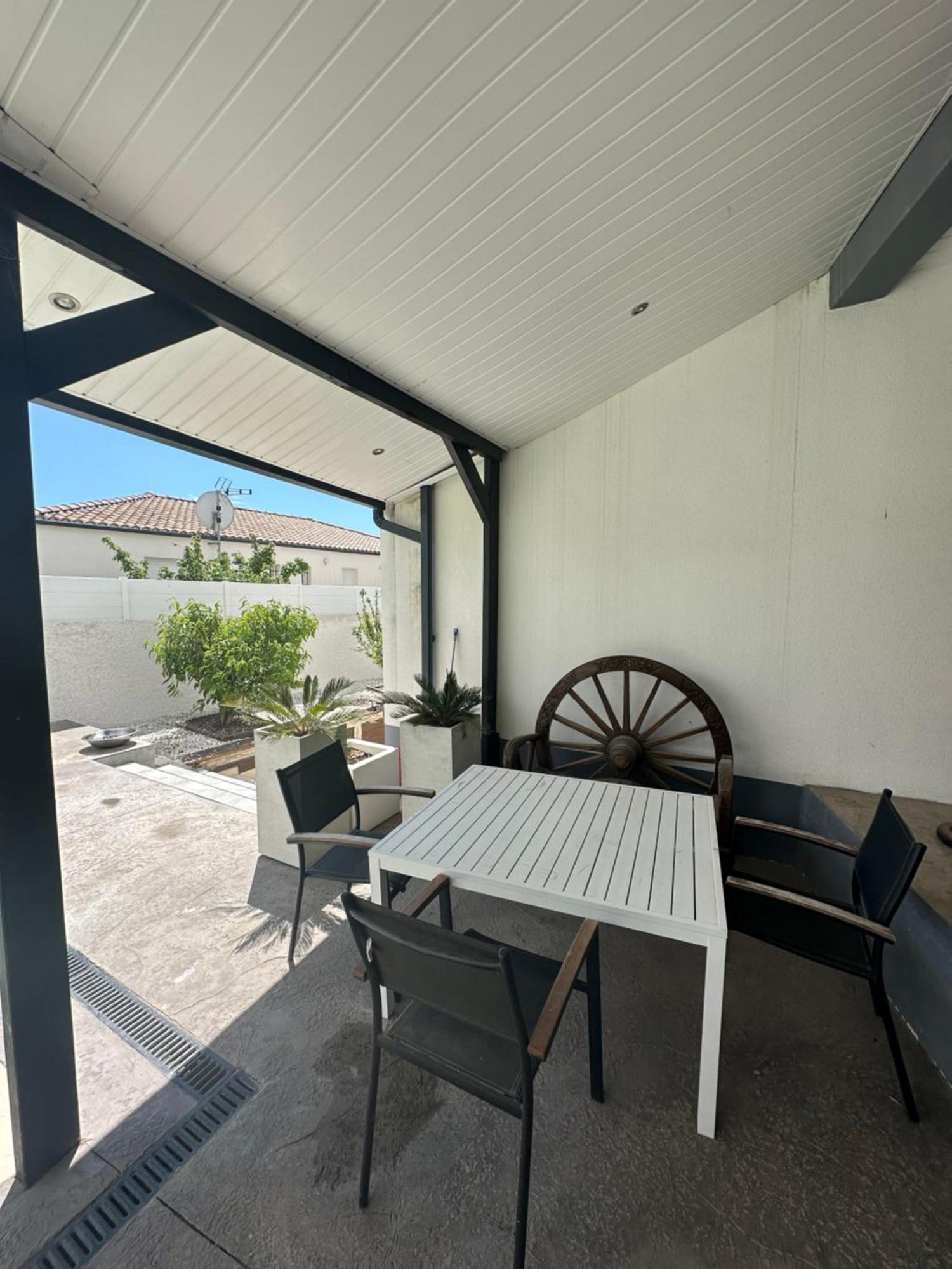 Superbe Appartement Avec Piscine Et Spa Privatif Villeneuve-lès-Béziers المظهر الخارجي الصورة